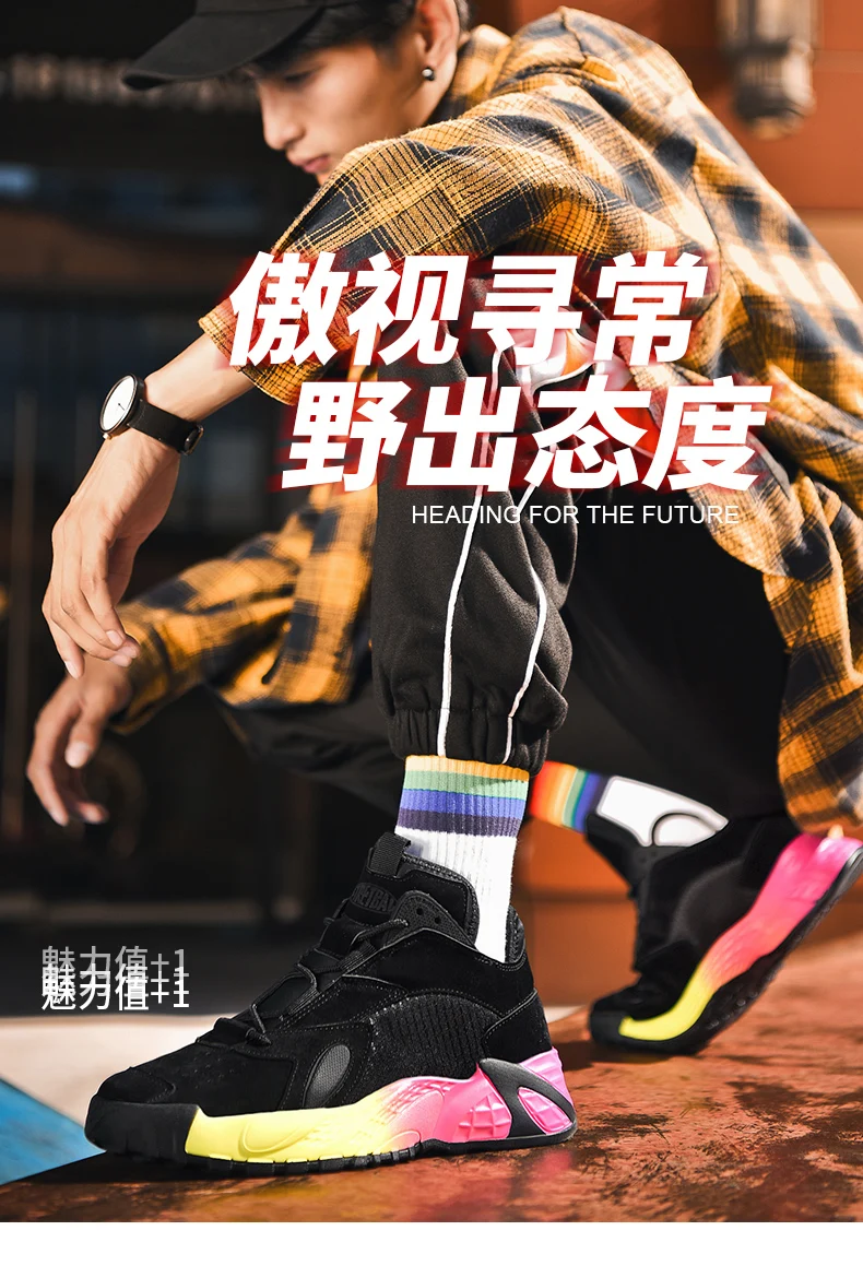 Новинка; корейская мода; спортивные кроссовки для бега; Мужские дышащие кроссовки; Уличная обувь без шнуровки; Качественная спортивная обувь для студентов; мужские полуботинки; YMG01