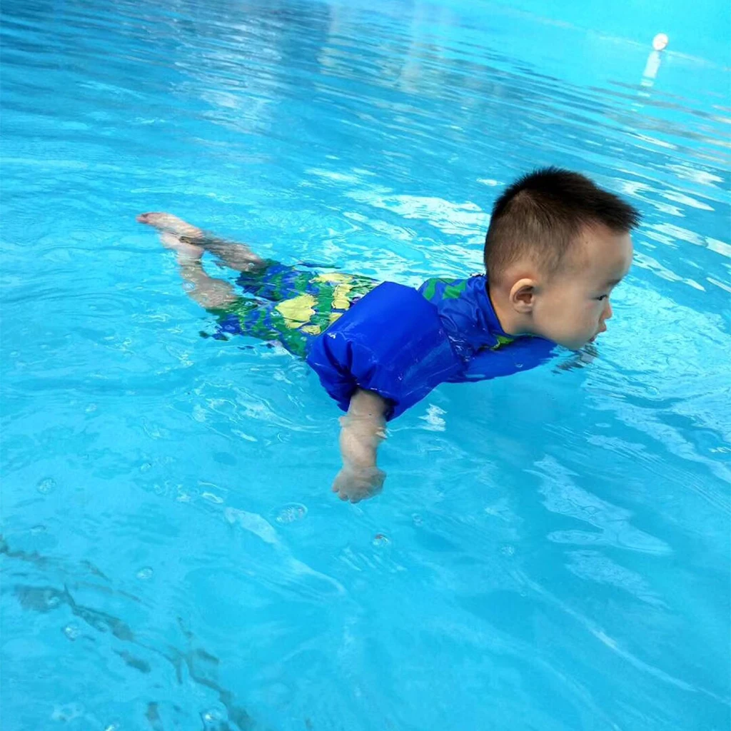Kids Swimming Trainer Swim Pool Float Arm Bands Buoy Floater Tube Pool Swim Learning Floating Arm Rings Vest Swimming Training