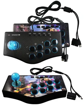 

Retro Arcade Game Joystick USB Rocker Game Controller 3 in 1 for PS2/PS3/PC/Android OTG Phone/Android TV/Tablet/TV Box/Projector