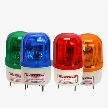 

Warning Light Signal Sound Light Alarm Rotating Flash Traffic Safety 12v24v220v LED Plastic Emergency Highlight Car Protection
