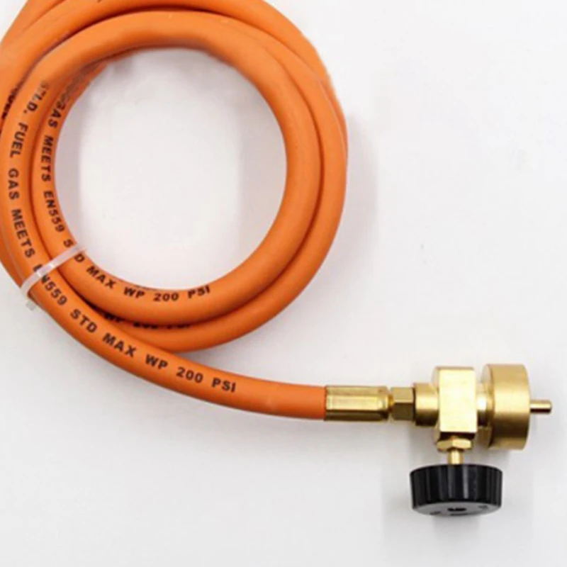 1600°C Mapp Gas Self Ignition Plumbing Turbo Torch+Hose Solder Propane Welding