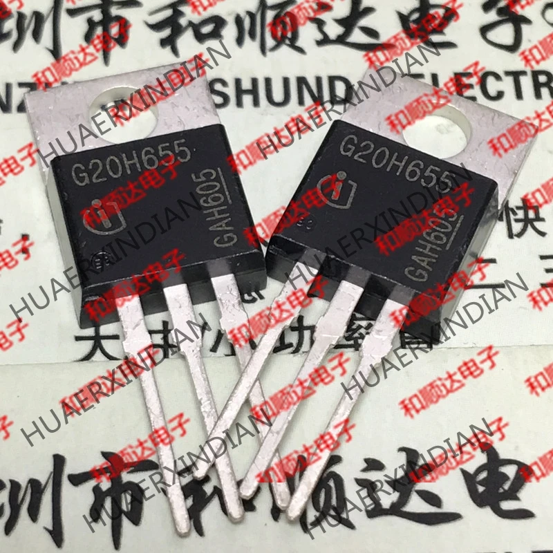 10 шт./лот и G20H655 IGP20N65H5 TO-220