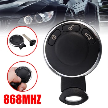 

3 button Replacement smart Remote Key Case Fob Shell Replacement Keyless Entry Remote Key Cover For BMW Mini Cooper 2007-2014
