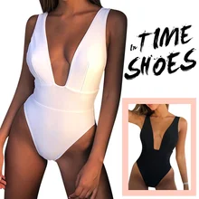 Пляжная одежда с высоким вырезом и открытой спиной, с подушечкой на груди, без стальной поддержки, нейлон, модный сексуальный эластичный Цельный купальник для девочек, Sunmmer