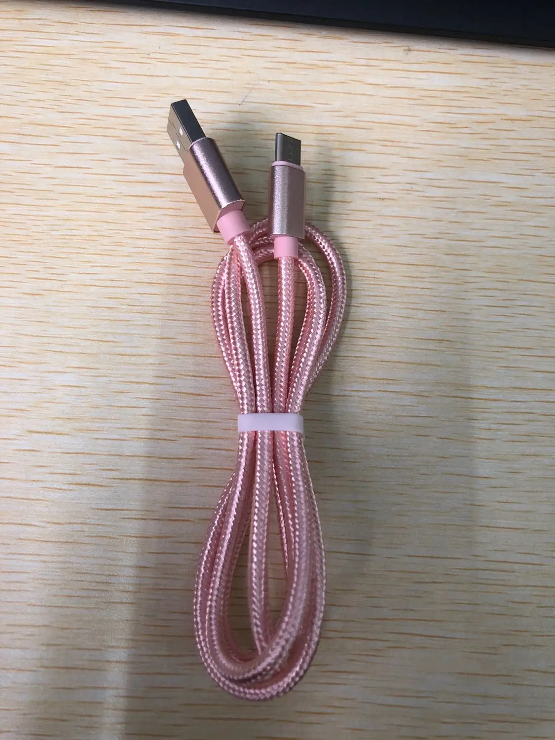 Кабель usb type C для быстрой зарядки samsung Xiaomi, кабель для мобильного телефона, кабель USB C type C, шнур для зарядки и передачи данных для huawei Oneplus - Цвет: pink