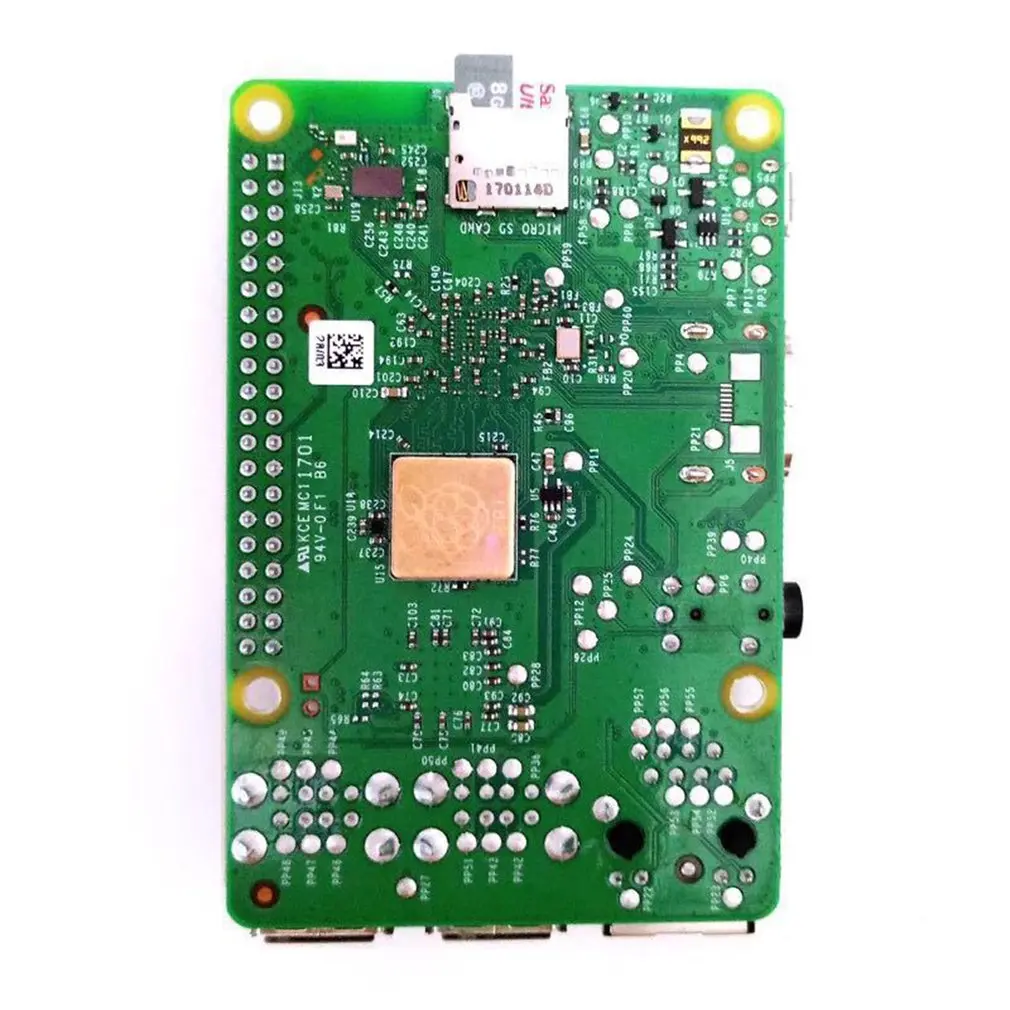Подходит для Raspberry Pie 3b + теплоотвод цельный Чистый медный