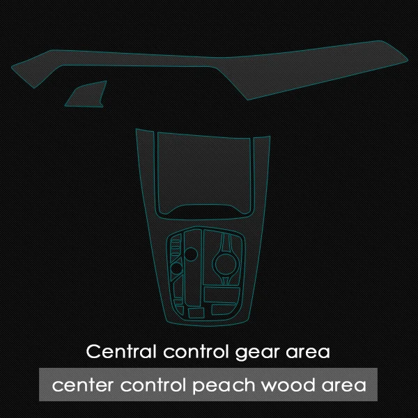 Для BMW X5 G05 защита экрана салона автомобиля центральный контроль навигации дисплей шестерни самовосhealing вающаяся Защитная пленка стикер - Название цвета: Center Console gear