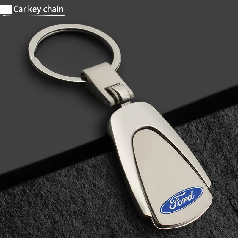 Titanium Metal Keychain New Waist Car Simple Storage Pendant For Ford Focus 2 3 Mondeo Mk3 F150 Ranger Fusion Mustang Goods |