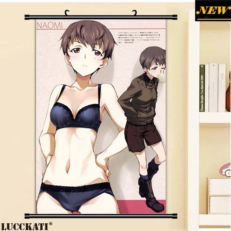 13 alisa_(girls_und_panzer) bra cleavage girls_und_panzer kurashima_tomoyasu naomi_(girls_und_panzer) pantsu uniform_本 (2)