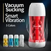 Adult Endurance Exercise Sex Products Vacuum Pocket Cup for Men Vagina Male Masturbator Cup Soft Pussy Sex Toys Transparent 1