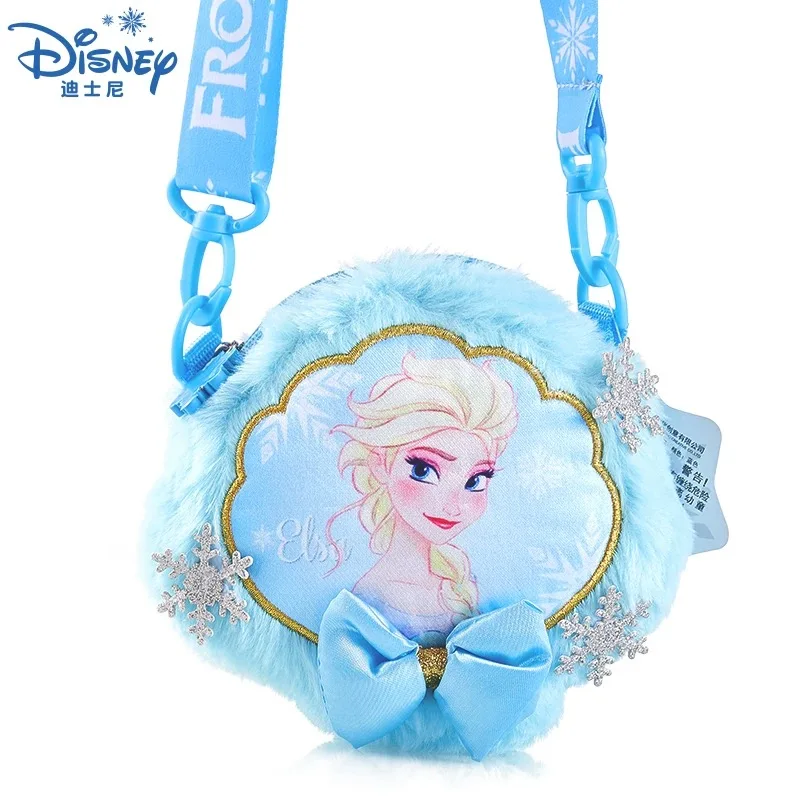 1 шт., настоящая плюшевая сумка disney Frozen2, Эльза, Анна, Снежная королева, сумка для девочек, мультяшная милая сумочка, игрушки, подарок на день рождения, Рождество