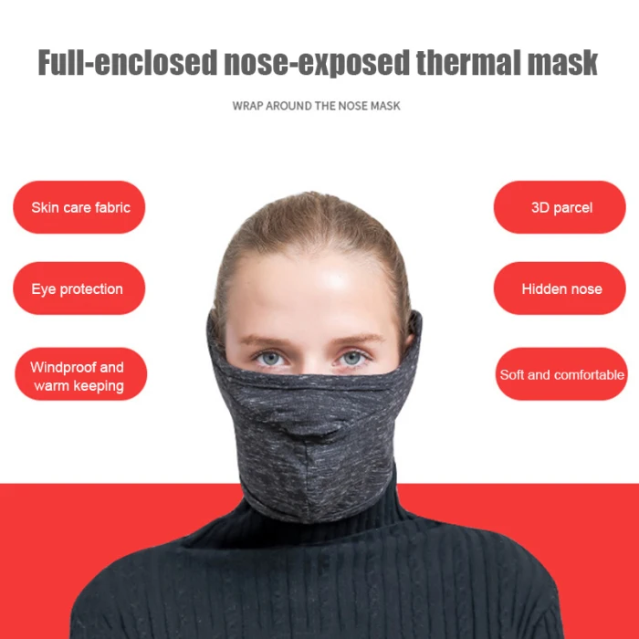 Winter Face Mask Windproof Ear Face Warmer with Earflap for Outdoor Sport SAL99