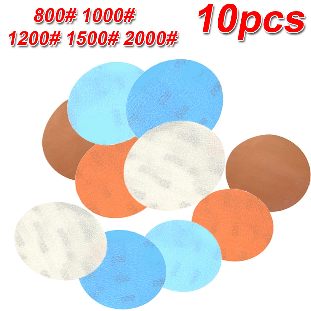 Шлифовальный диск набор Pad Kit наждачная бумага Влажная и сухая крюк и петля водонепроницаемый автомобиль