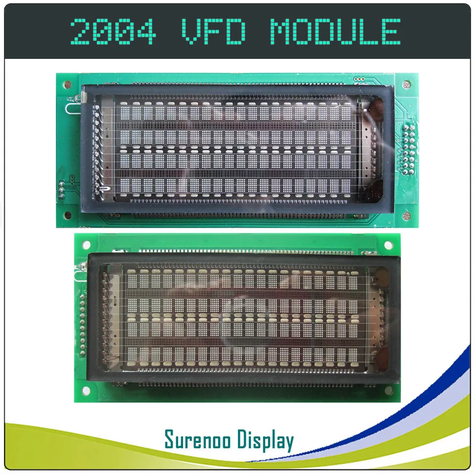 2004 20X4 204 Параллельный Последовательный VFD дисплей модульная ЖК панель 20S401DA1