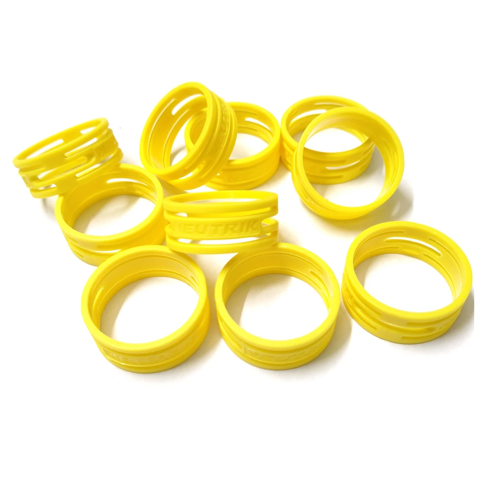 XXR-4 YELLOW XLR Connectors XX SER CODE RING (2)