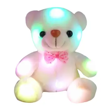 

LED Light Music Bear Animal Plush Soft Doll Stuffed Toy Cushion Pillow Kids Gift