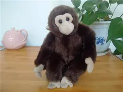 Оригинальная обезьяна моделирование в виде животного мягкая набивная плюшевая игрушка кукла детский подарок на день рождения