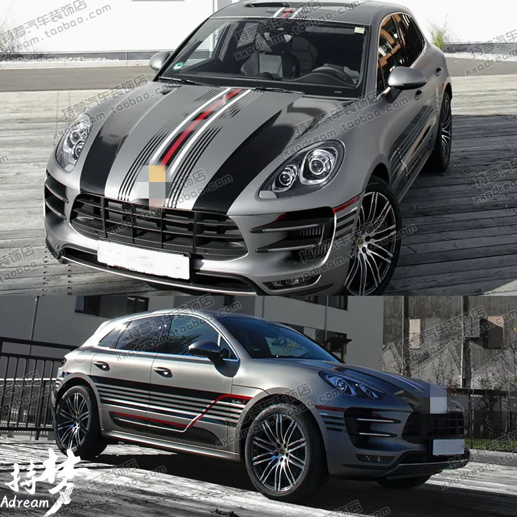 

Car stickers FOR Porsche Cayenne body decoration modified decals Cayenne personalized custom car stickers