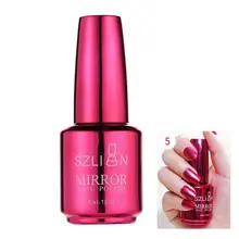 Профессиональные Тени для век эффект зеркальных ногтей лак Перманентный лак для ногтей Китай Гель повседневный, вечерние, для свиданий ногтей искусство