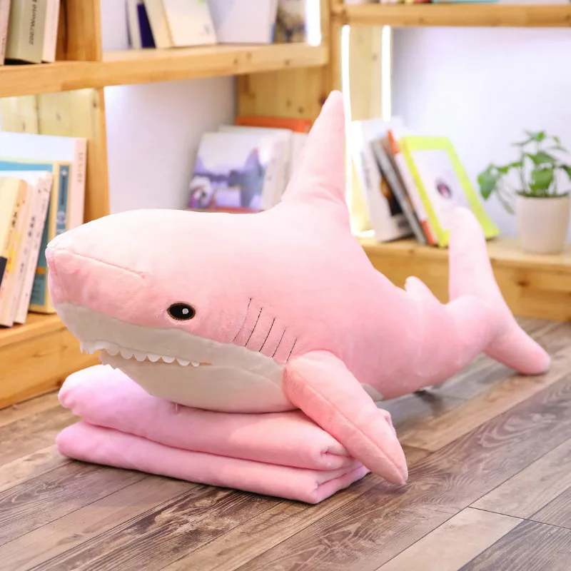 60-140cm Giant Russia Shark From Ike A Stuffed Pink Shark Pillow