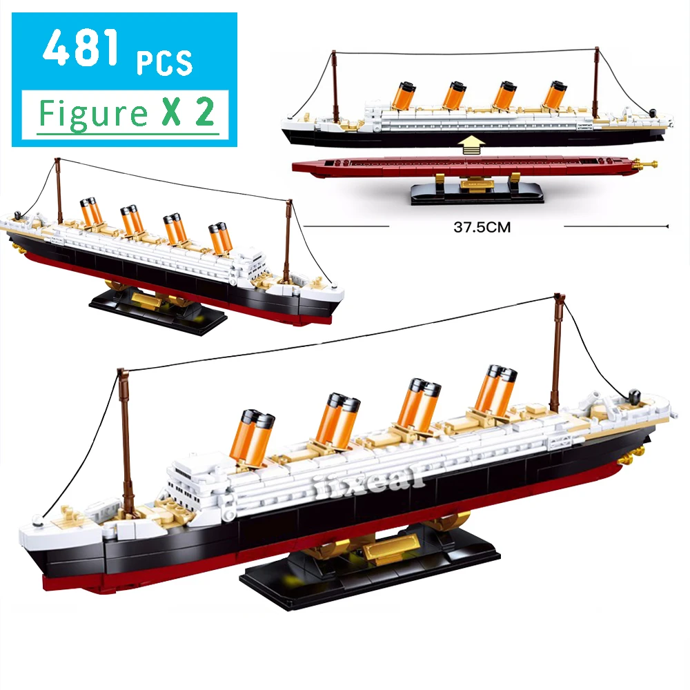 titanic toys lego