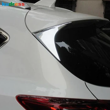 

For Mazda CX-5 CX5 2012 2013 2014 2015 Chrome Car Auto Rear Window Tailgate Spoiler Cover Trims Styling Decoration 2pcs
