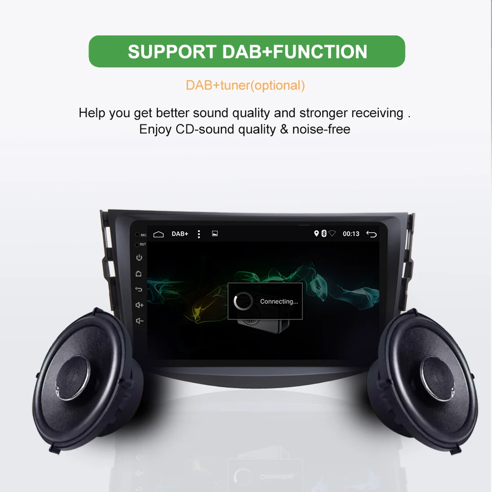 Best Bonroad Double Din Android 9.0  Octa Core  Car Multimedia Player For TOYOTA RAV4  Car Radio Stereo, DVD Player GPS Navigation 3