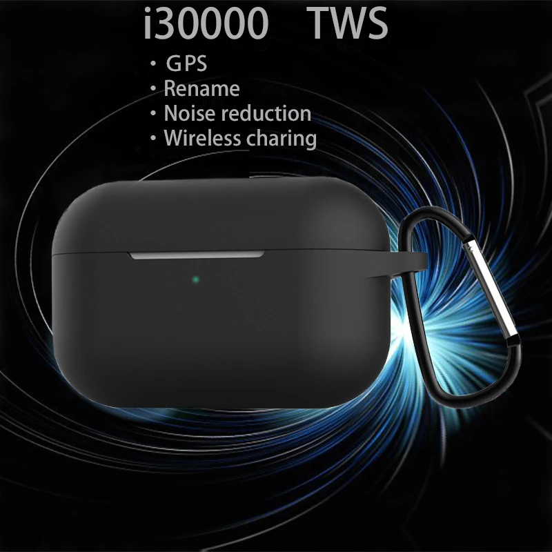 

New i30000 Air Pro Bluetooth headset Air Pro3 1: 1 GPS positioning name change Press Bluetooth sensor pk i20000 i10000 i9000 TWS