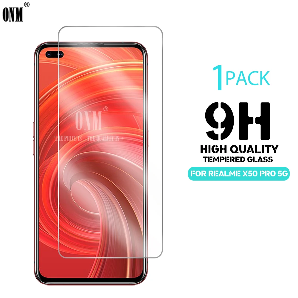 Закаленное стекло X50 для Realme Pro 5G защита экрана 2.5D 9H закаленное OPPO защитная пленка