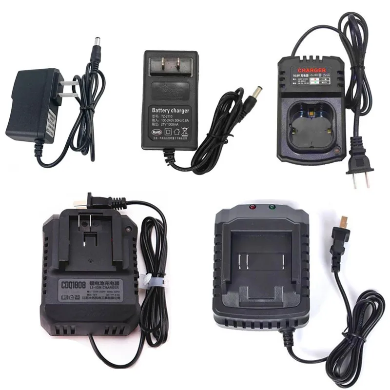 Lithium Battery Charger, Electric Drill, Electric Screwdriver, Electric