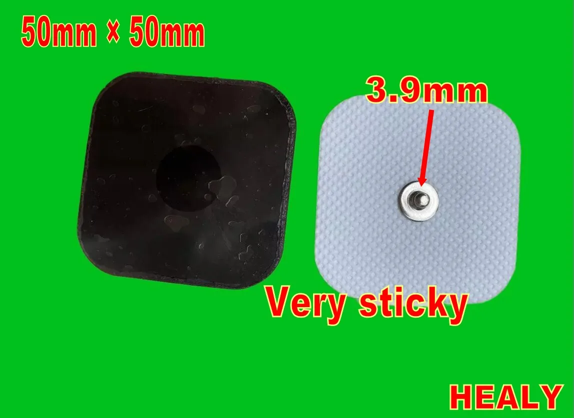 100pcs Very sticky Reusable Self Adhesive Gel Electrodes Replacement