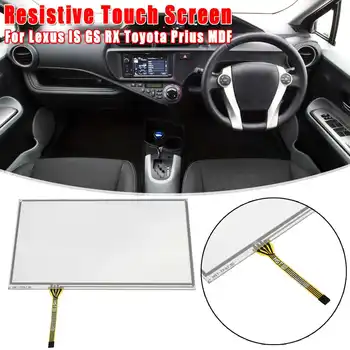 

GPS Navigation Touch Screen Glass Digitizer Resistive Touch Screen LTA070B510F 7.3 inch For Lexus IS GS RX for Toyota Prius MDF