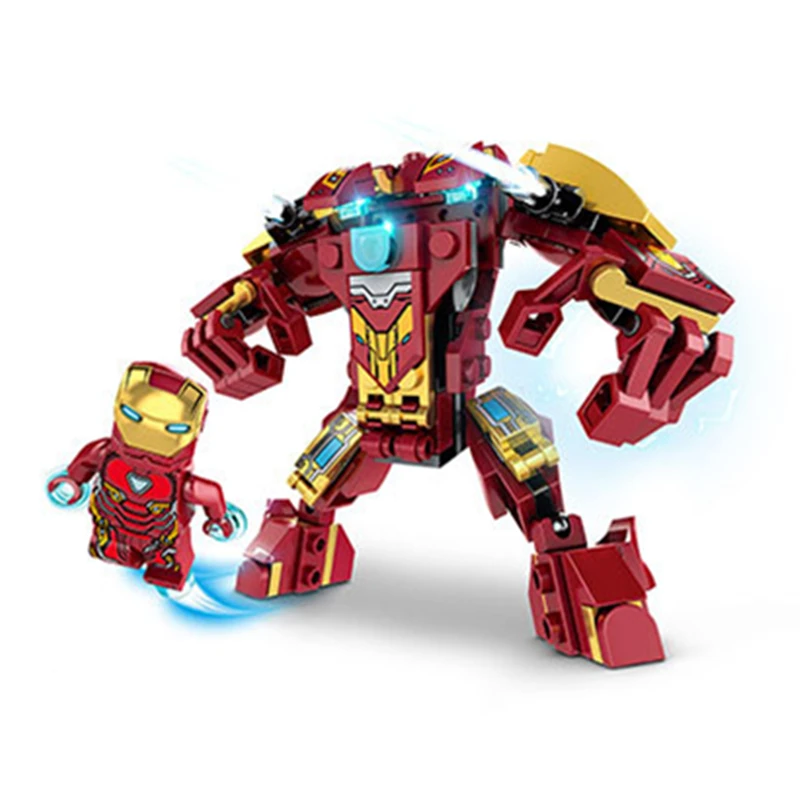 Super-Hero-Iron-Man-Spiderman-Captain-America-Hulkbuster-robot-Marvel-Fighter-Building-Blocks-Bricks-Movie-DC (4)