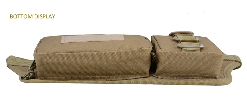 Outdoor Sports Waterproof Tactical Waist Bag Utility Riding Multi-pockets Card Phone Bags Camouflage Cycling Running Hiking Bags