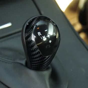 

Interior Gear Shifts Knob Cover Stickers Trim For BMW M3 M5 M6 Carbon Fiber New