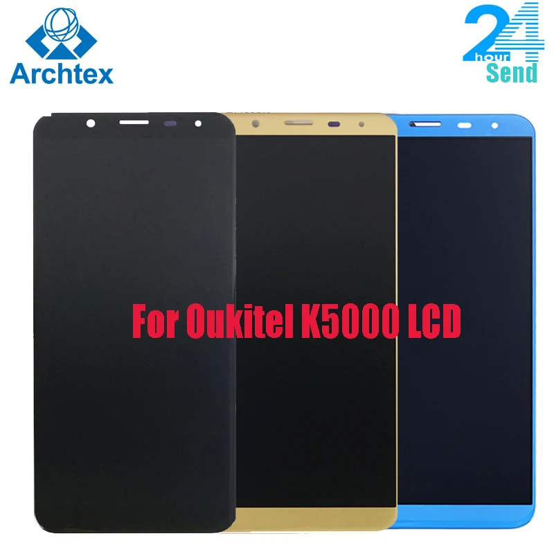 ЖК дисплей и тачскрин в сборе для Oukitel K5000 100% оригинал протестированный
