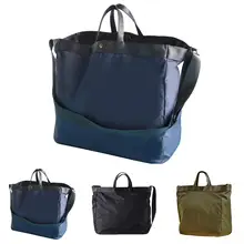 Унисекс одноцветная портативная Водонепроницаемая нейлоновая дорожная сумка высокого качества, спортивная сумка на плечо, сумка на колесиках, спортивная сумка