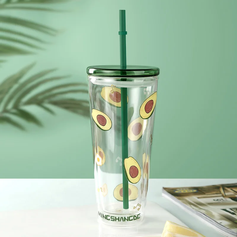 https://ae01.alicdn.com/kf/H156620247411413ebc80e6291411bf9fF/600ml-Large-Capacity-Double-Glass-Straw-Cup-Avocado-Cold-Drink-Glass-Transparent-Juice-Milk-Tea-Cup.jpg