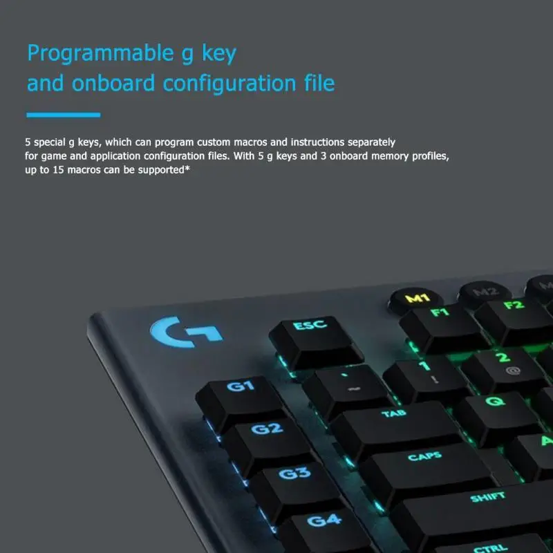 Logitech G913 LIGHTSPEED Беспроводная Bluetooth ультратонкая RGB подсветка Механическая игровая клавиатура беспроводная механическая клавиатура горячая распродажа