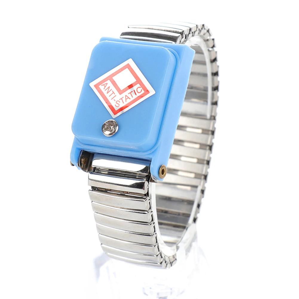 Wireless Adjustable Anti Static Bracelet Electrostatic ESD Discharge Cable Wrist Band Hand Strap 1.7cm Wide and 16cm Long