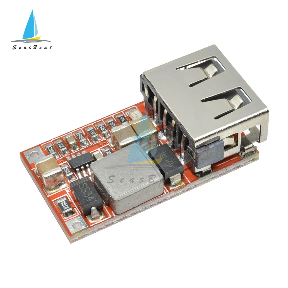 6-24V 12V/24 В до 5 пост 3A автомобиля модуль зарядного устройства USB DC понижающий
