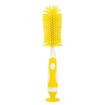 

Baby Multifunctional Silicone Bottle Brush 360 Degree Rotatable Bottle Cleaning Brush