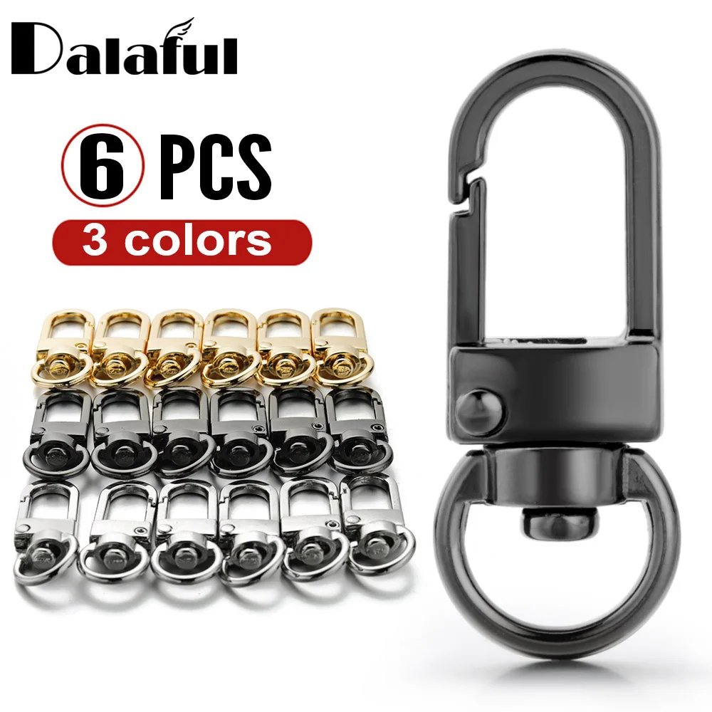 Trigger-Clip-Connector Buckles Keychain Clasp Key-Ring Swivel Diy-Accessories for Bag