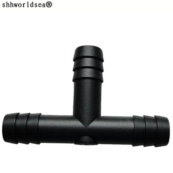 

shhworldsea auto clip fastener tubing &hose Tee connectors barbed on all Ends
