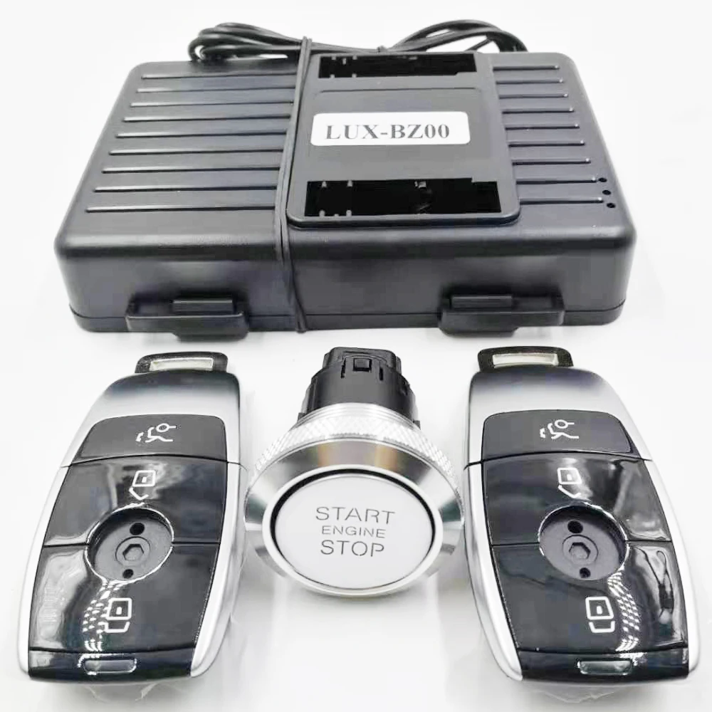 Car Push Start Stop Remote Starter And Keyless Entry System New Remote ...