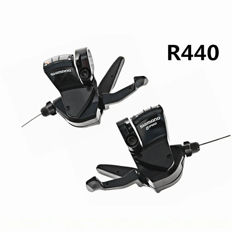 Пара SHIMANO SL-R440 SL-R441 RAPIDFIRE 24 скорости 8x3 плоские ручки | Спорт и развлечения