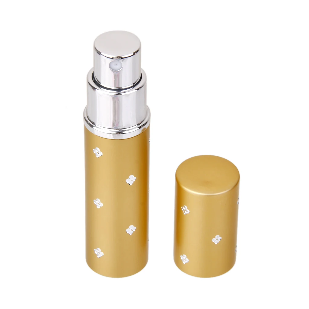 6ml Travel Purse Refillable Perfume Scent Aftershave Atomizer Empty Spray Bottle