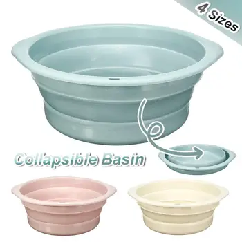 

Portable tub folding washbasin collapsible bath tub car wash tool vegetable and fruit basin cleaning basin