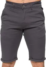 Mens Slim Fit Stretch Cotton Chino Summer Shorts Black Blue Red Grey