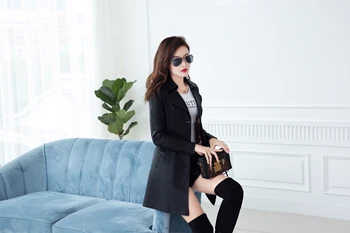 

PU Leather Coat Women Red Black Plus Size Leather Jackets New Autumn Winter Korean Casual Long Slim Plus Cotton Coat